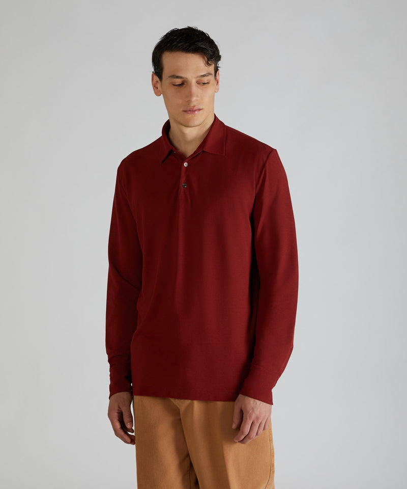 Slowear Polo slim fit in IceCotton In Saldo