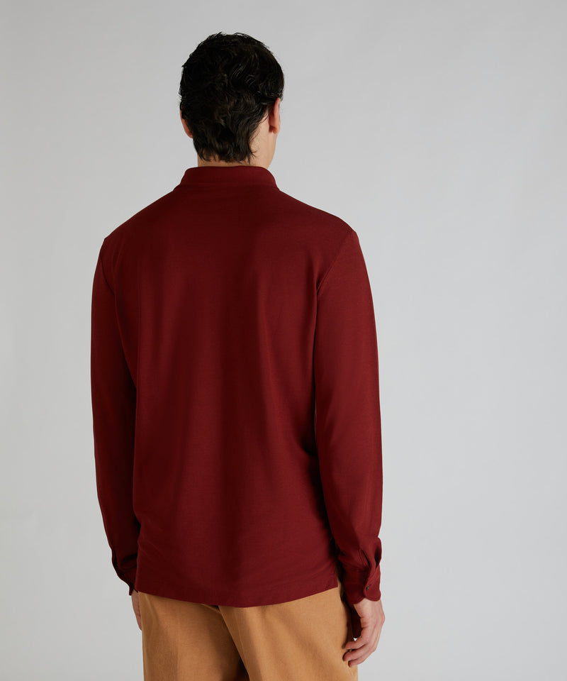 Slowear Polo slim fit in IceCotton In Saldo