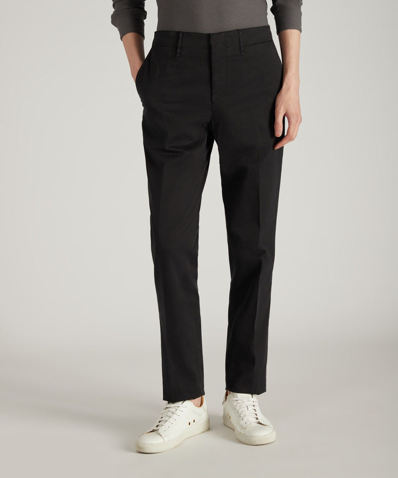Slowear Pantalone slim fit in gabardina stretch certificata 2025
