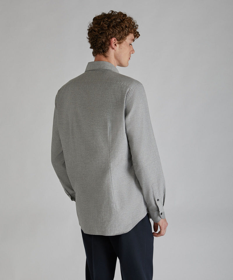 Slowear Camicia regular fit in flanella Acquista Ora
