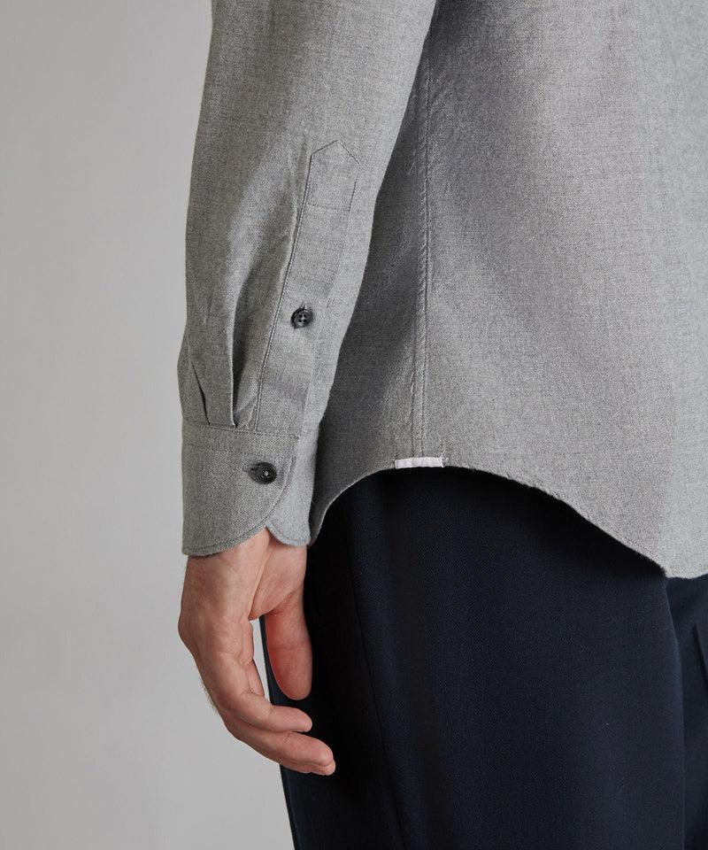 Slowear Camicia regular fit in flanella Acquista Ora