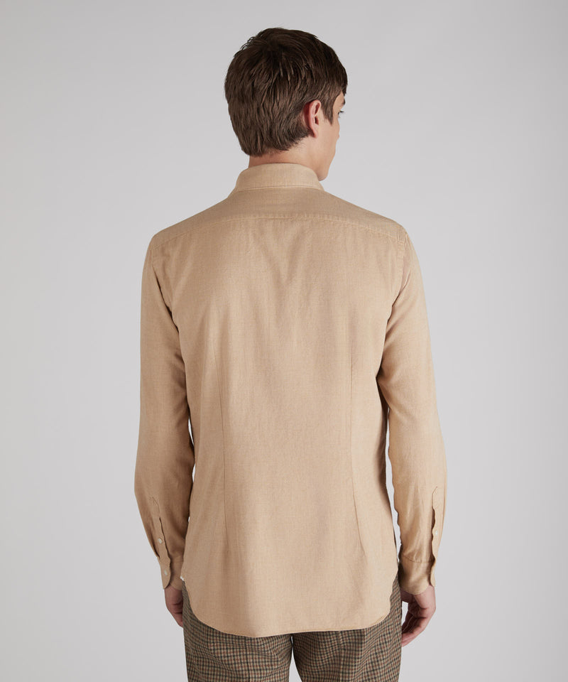 Slowear Camicia regular fit in flanella Consegna Veloce