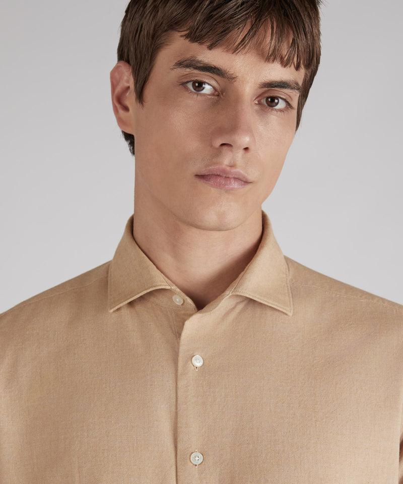 Slowear Camicia regular fit in flanella Consegna Veloce