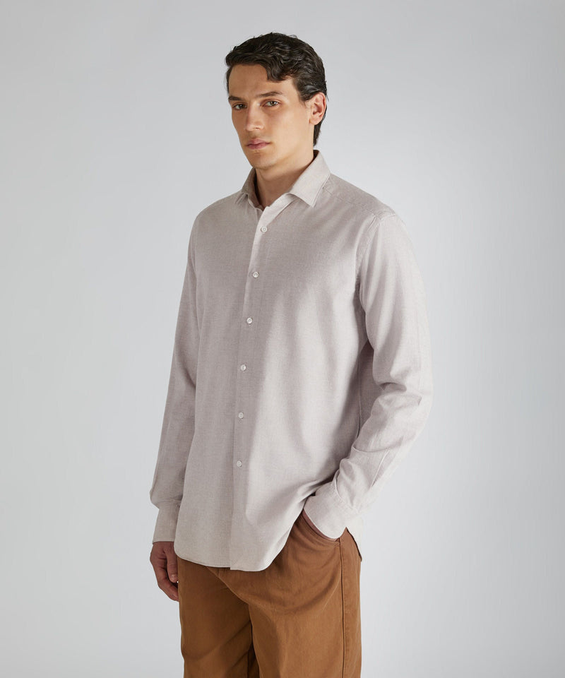 Slowear Camicia regular fit in flanella Promozione Limitata