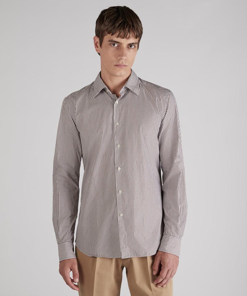 Slowear Camicia slim fit in cotone Prezzo Ridotto