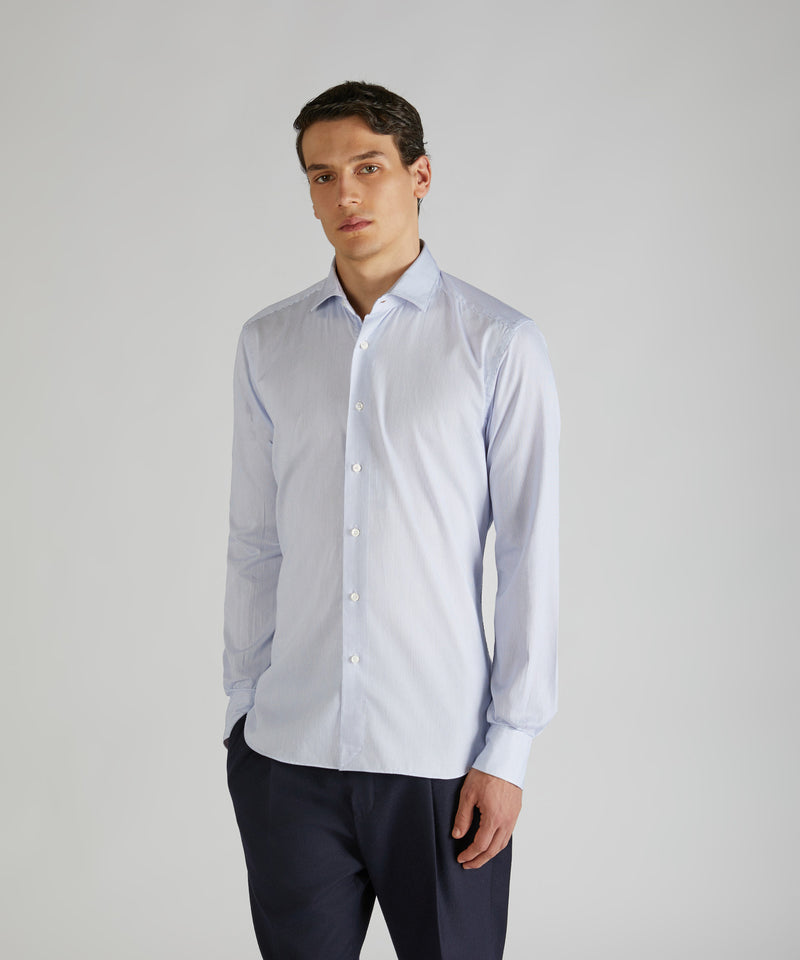 Slowear Camicia slim fit in cotone Sottocosto