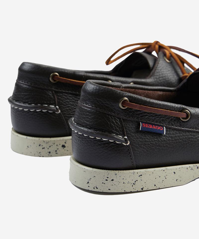 Slowear Scarpa da barca in pelle martellata Negozio