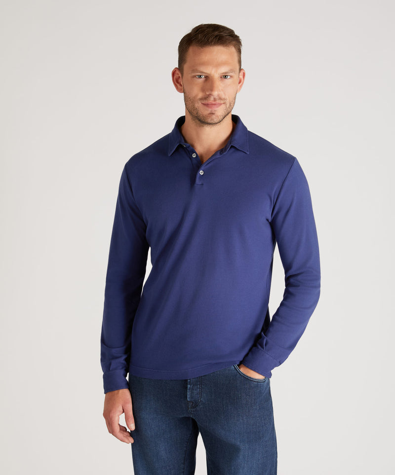 Slowear Polo slim fit in cotone Interlock certificato Nuova
