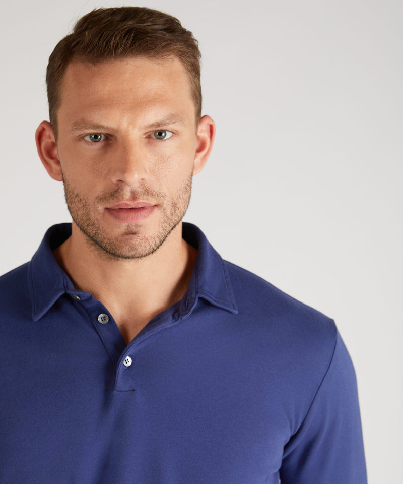 Slowear Polo slim fit in cotone Interlock certificato Nuova