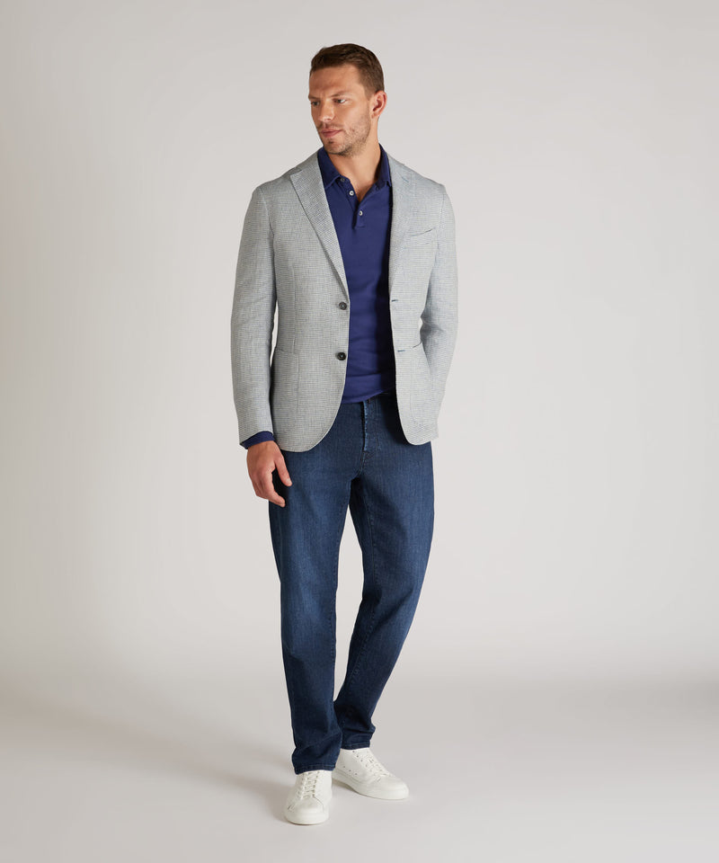 Slowear Polo slim fit in cotone Interlock certificato Nuova