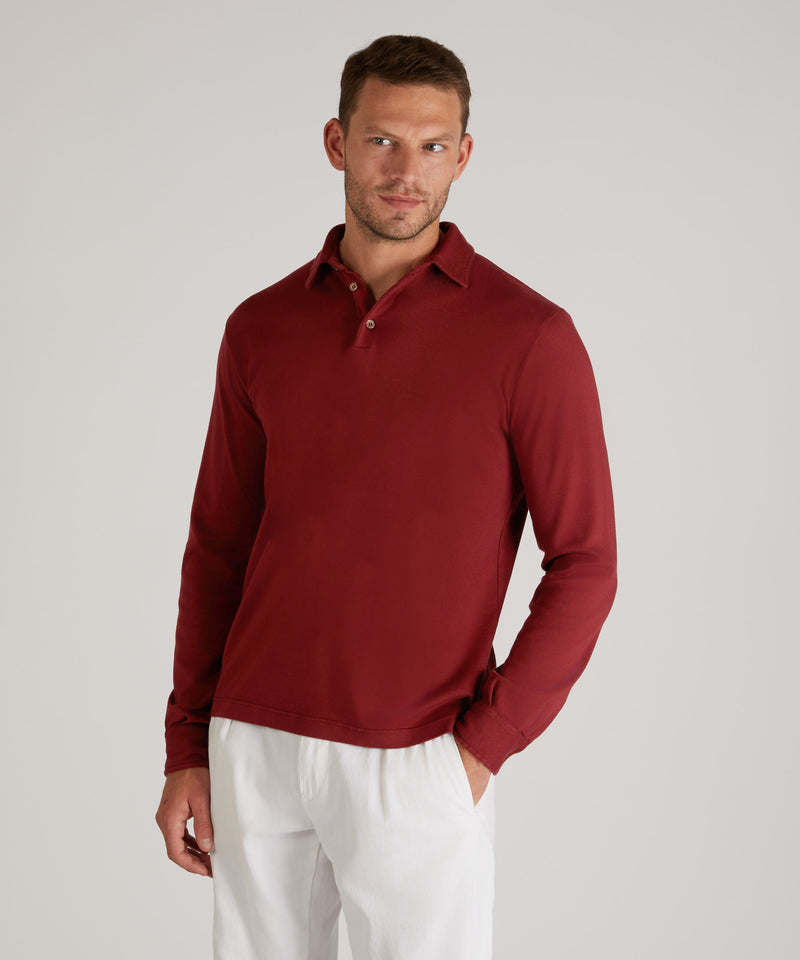 Slowear Polo slim fit in cotone Interlock certificato Moda