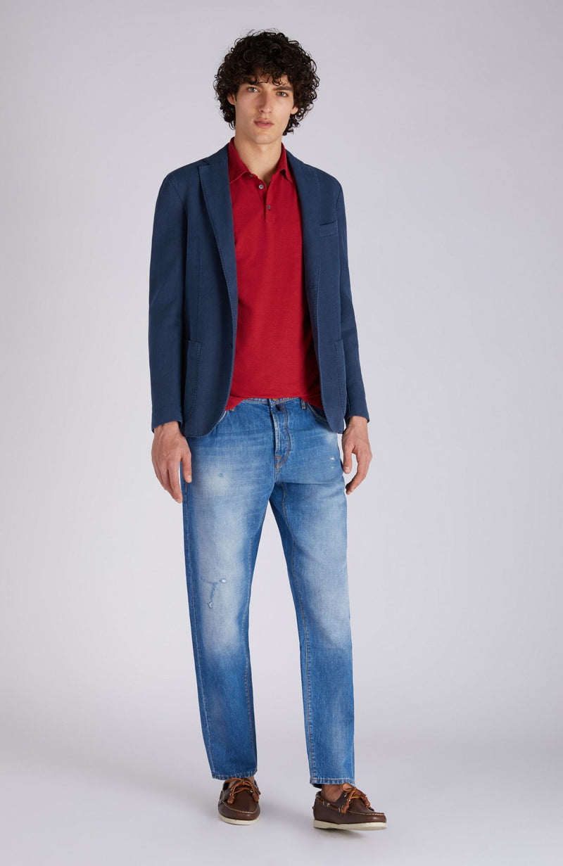 Slowear Polo slim fit in IceCotton organico Promozione