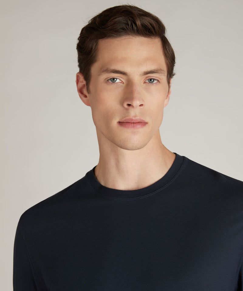 Slowear T-shirt slim fit in IceCotton organico Sconto