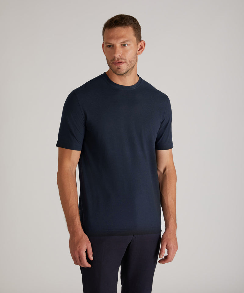 Slowear T-shirt slim fit in IceCotton organico Vendita Economica
