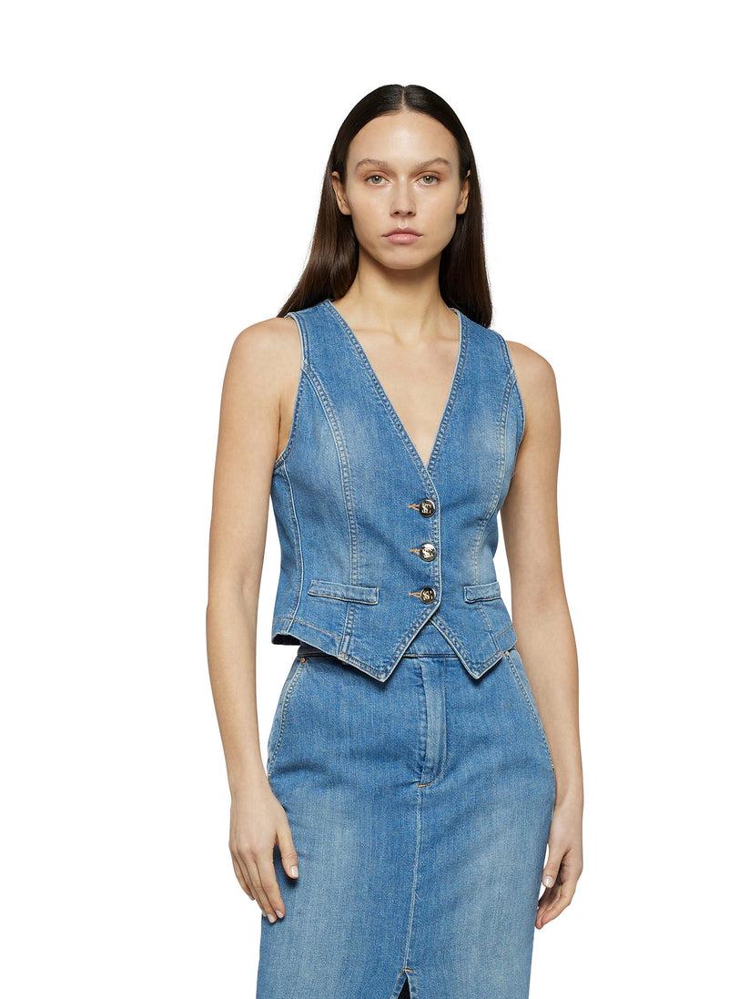 Space Simona Corsellini Gilet ultrafitted in tela comfort meccanico Acquista Ora