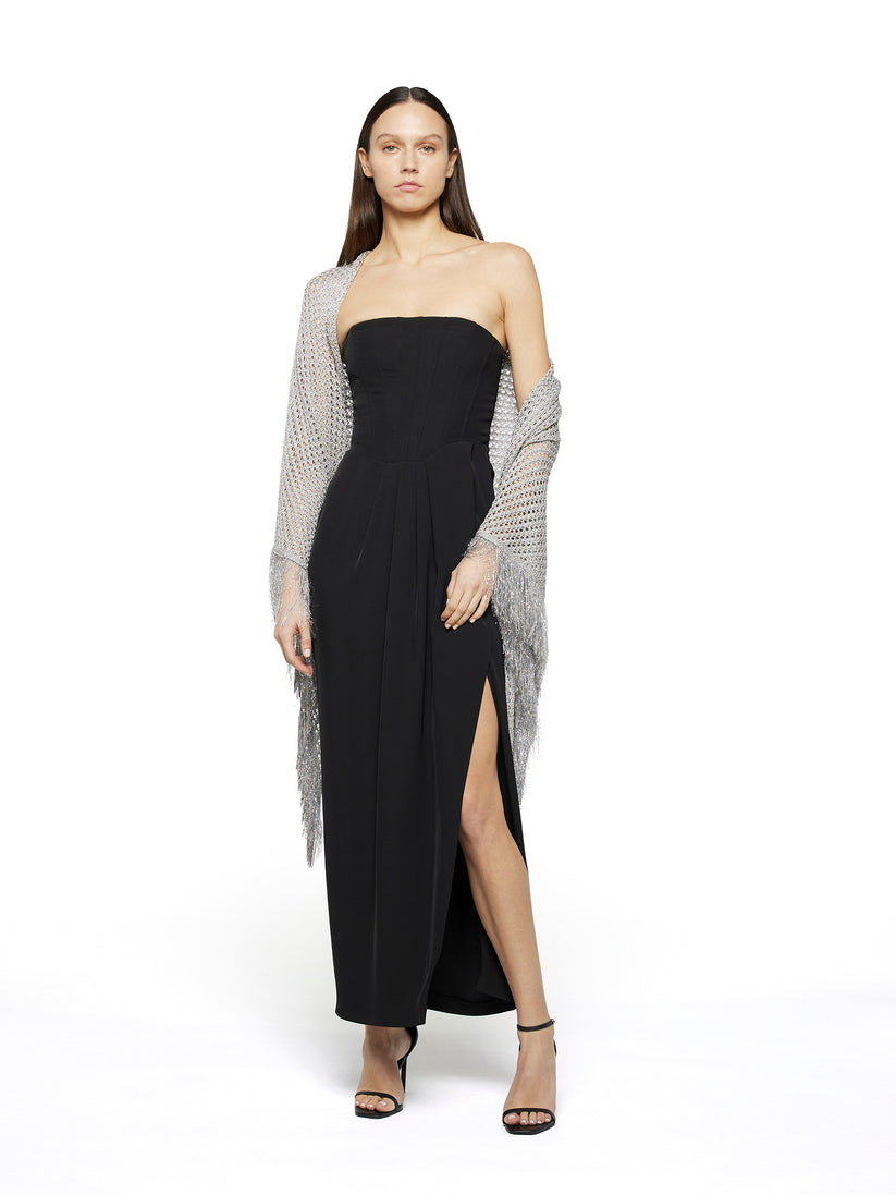 Space Simona Corsellini Scialle in crochet lurex Shopping Online
