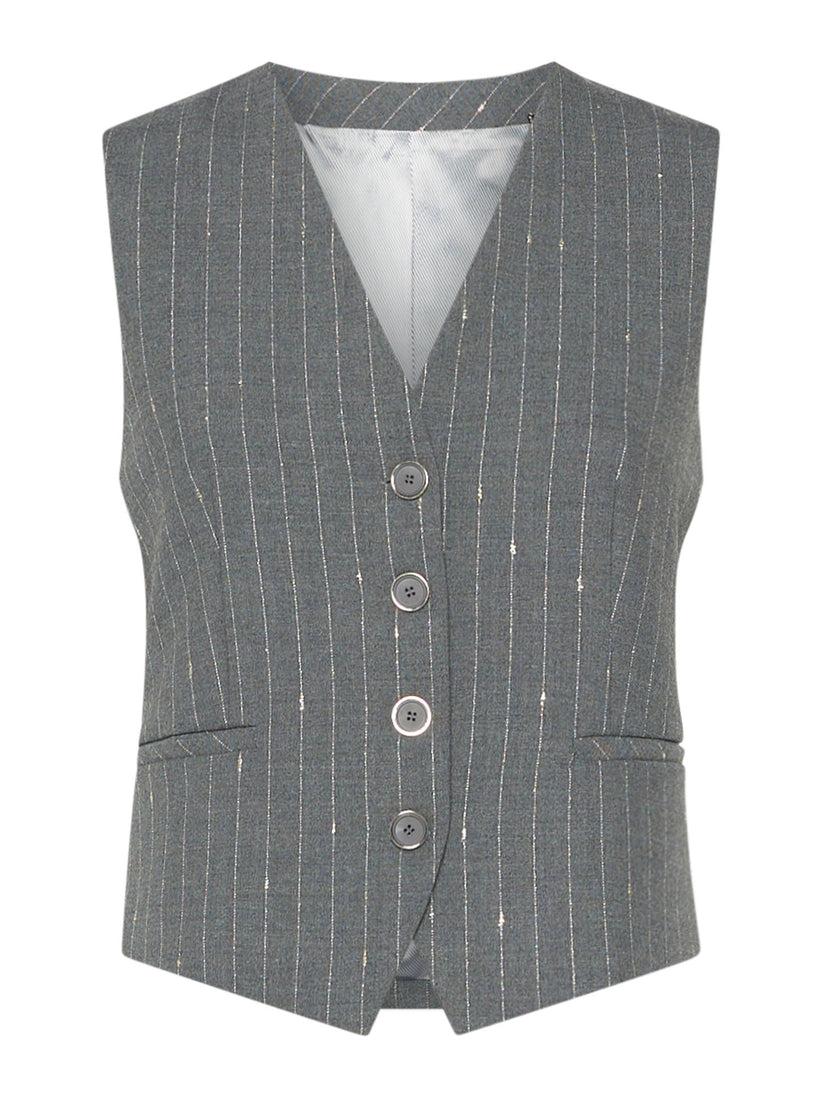 Space Simona Corsellini Gilet gessato