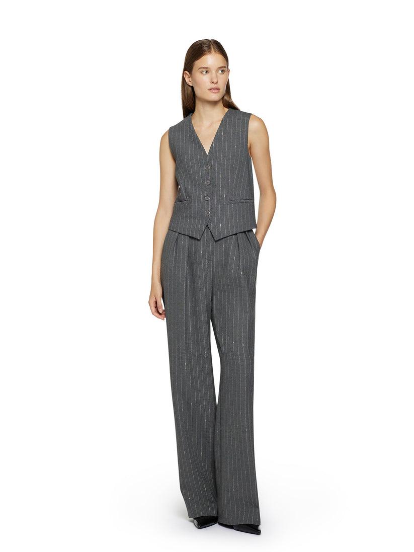 Space Simona Corsellini Gilet gessato Sconto