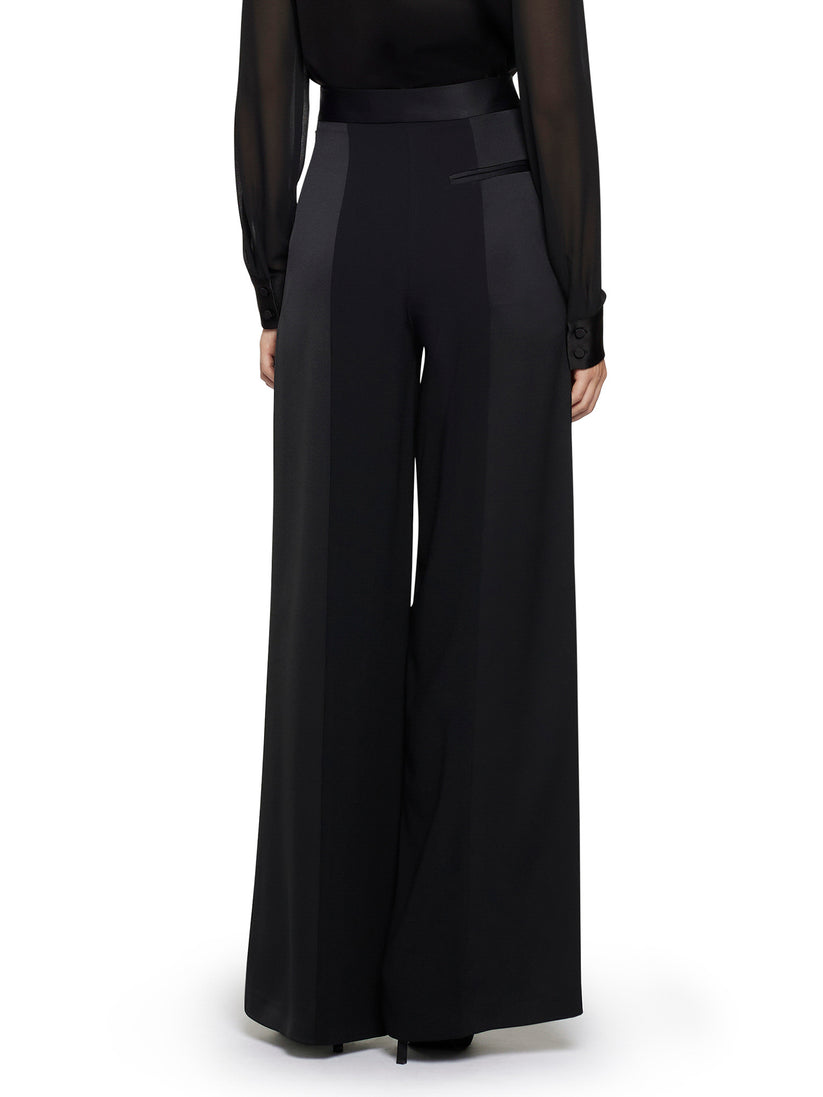 Space Simona Corsellini Pantalone in enver satin Promozione Limitata