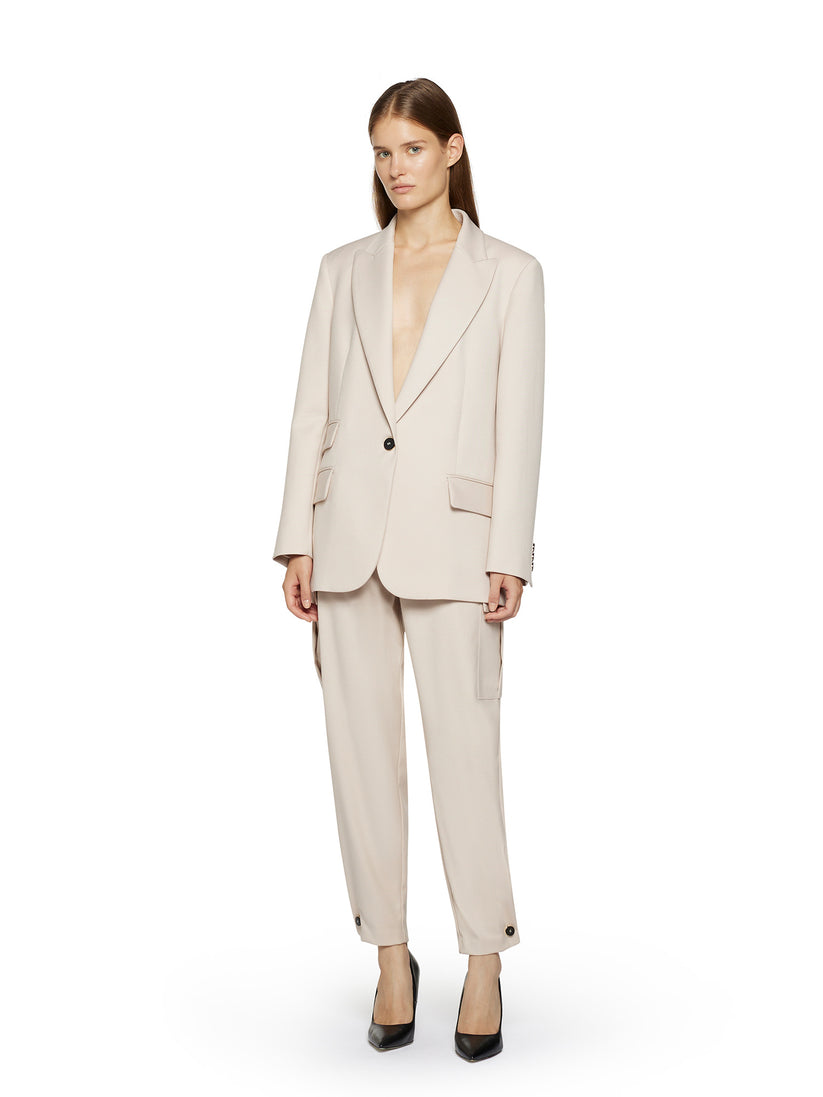 Space Simona Corsellini Pantalone cargo con cintura Sconto