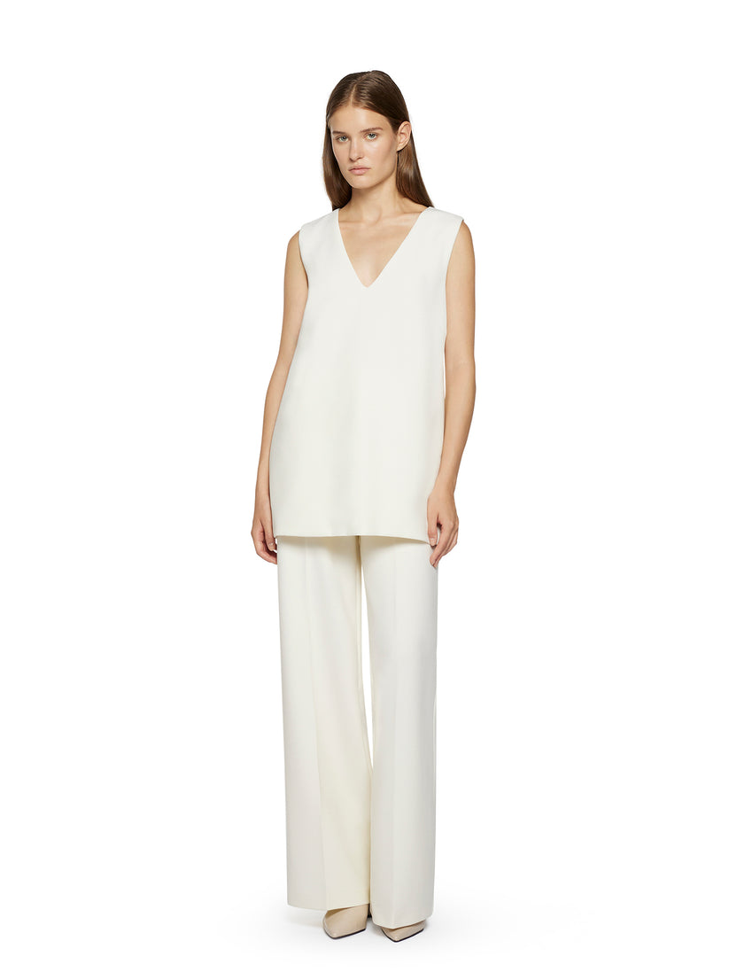 Space Simona Corsellini Tunica in poly cotone viscosa elastan con scollo a V Fino al 55% di sconto