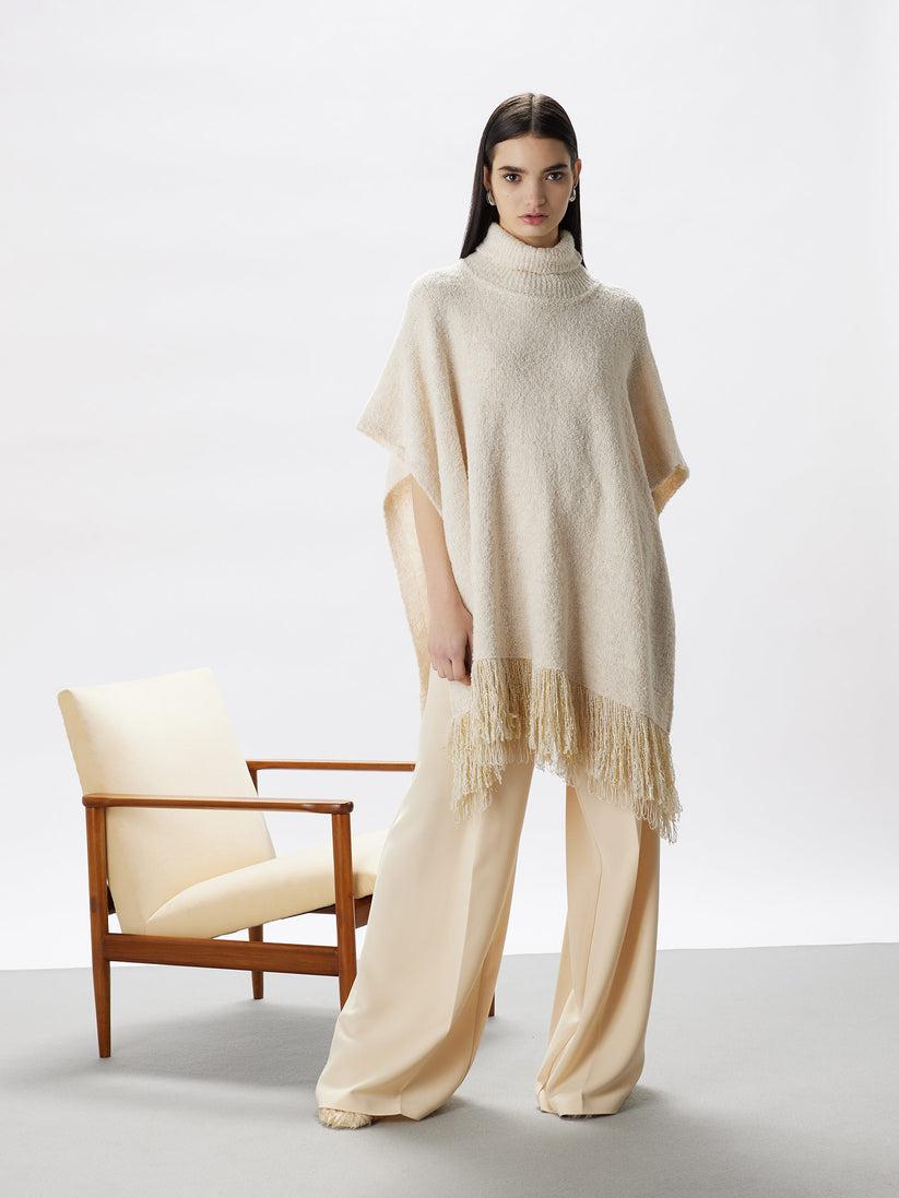 Space Simona Corsellini Pantalone largo con fibbia oro Saldi Di Fabbrica