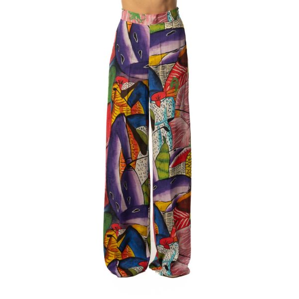 Stella Jean PANTALONE A PALAZZO Sconto