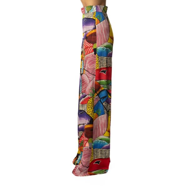 Stella Jean PANTALONE A PALAZZO Sconto