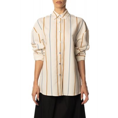 Stella Jean CAMICIA A RIGHE 2025