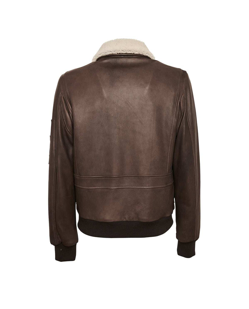 Stewart FALCON-SLIM OMEGA LAMB REMOVABLE COLLAR Moda