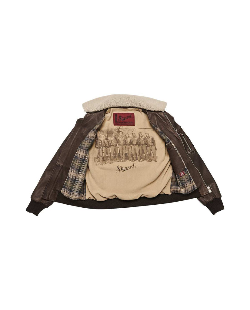 Stewart FALCON-SLIM OMEGA LAMB REMOVABLE COLLAR Moda