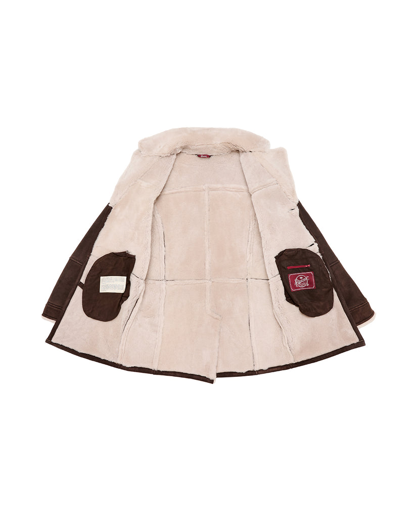 Stewart ROBERTO-SHEARLING SUEDE IRONED LAMB Negozi Online