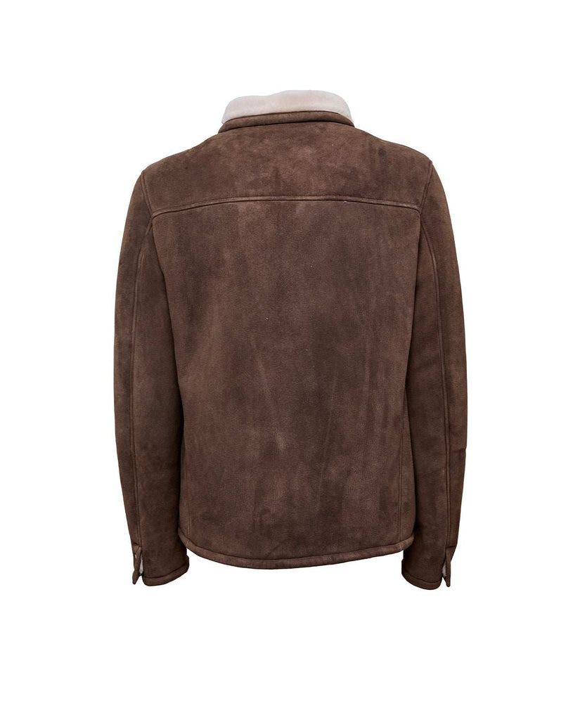 Stewart KIRA-SHEARLING MERINO SUEDE BRISA LAMB Consegna Veloce
