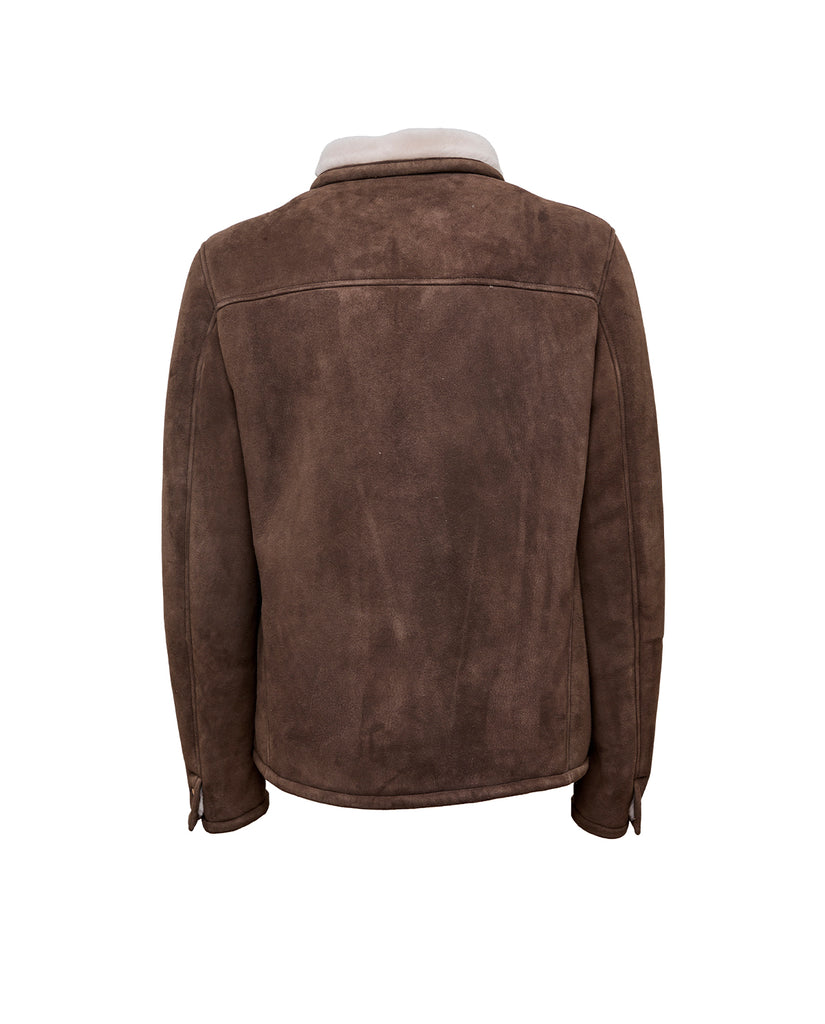 Stewart KIRA-SHEARLING SUEDE IRONED LAMB Convenienza