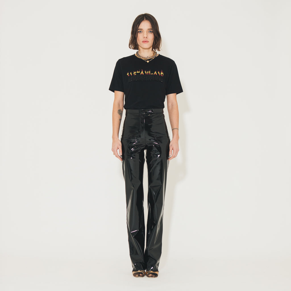 Sveta Milano T-shirt Madonna in jersey di cotone Prezzo Ridotto