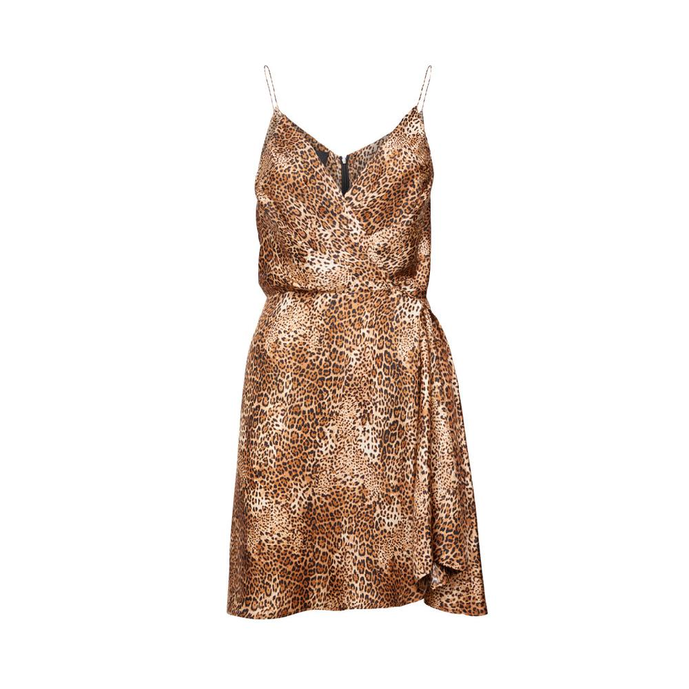 Sveta Milano Nancy leopard short dress Fino Al -60%