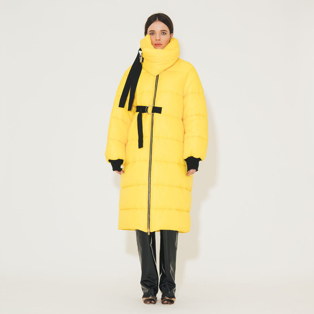 Sveta Milano Piumino lungo Oregon giallo Convenienza