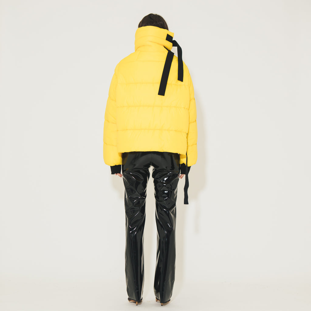 Sveta Milano Piumino corto giallo Oregon Super sconto