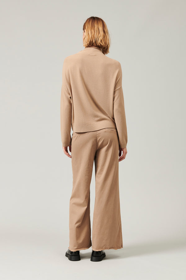 Transit Par Such Maglia oversize in viscosa e lana. linea a scatola collo a vulcano | – Transit Offerte
