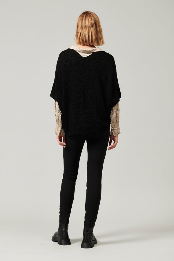 Transit Par Such Cardigan oversize con scollo a v e maniche a kimono con possibilità d – Transit Nuova