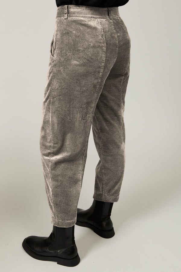 Transit Par Such Pantalone comfort fit in velluto a coste di viscosa e cotone stretch | – Transit Convenienza