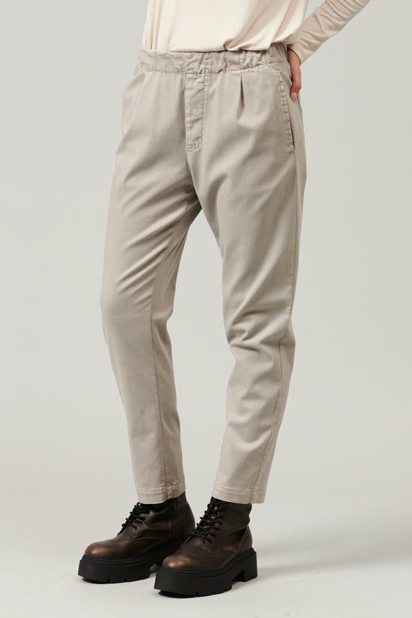 Transit Par Such Pantalone in modal-tencel elasticizzato con vestibilità morbida al bac – Transit Presa