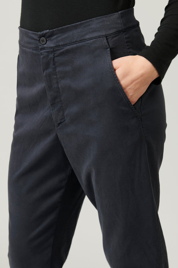 Transit Par Such Pantalone slim fit in raso di cotone stretch | 1013.CFDTRYR275.05 – Transit Economico