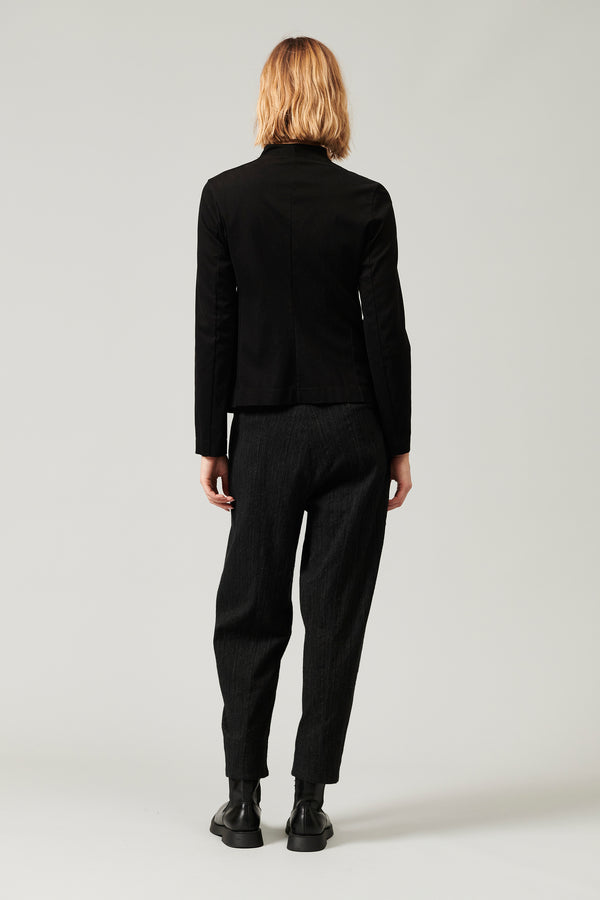 Transit Par Such Giacca con collo alla coreana in tencel modal e cotone stretch | 1013 – Transit Saldi Di Fabbrica