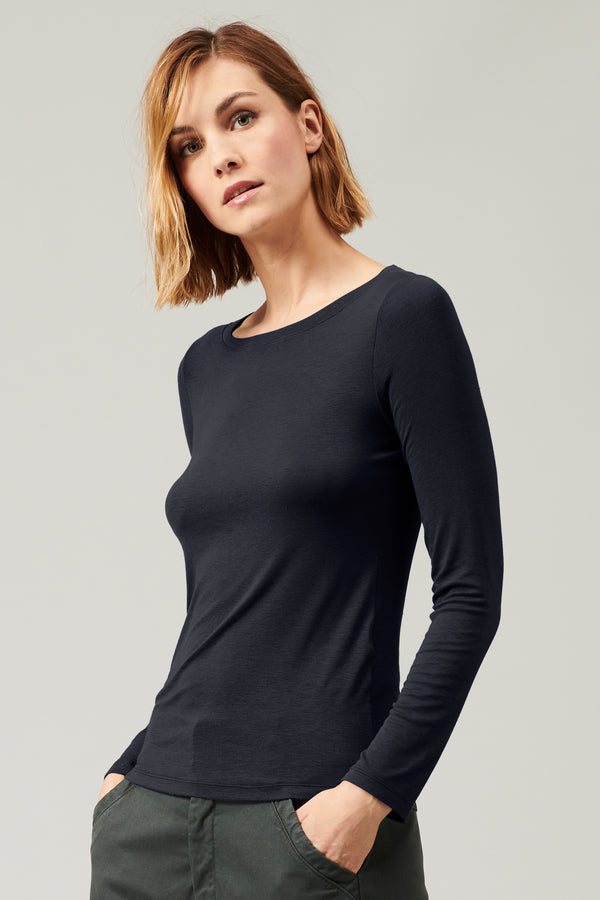 Transit Par Such T-shirt slim fit in jersey di modal stretch | 1013.CFDTRYI182.05 – Transit In Linea