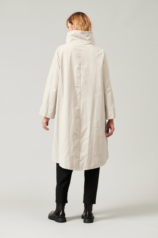Transit Par Such Giaccone outwear zippato di cotone e nylon water repellent foderato co – Transit Spedizione Gratuita