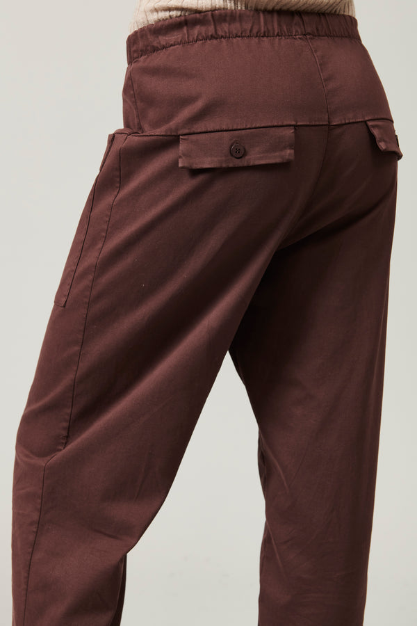 Transit Par Such Pantalone comfort fit con tasche davanti in viscosa e cotone stretch. – Transit Promozione Limitata