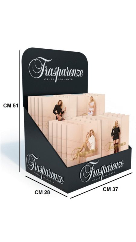 Trasparenze Espositori Espositore da banco - Counter display | Acquista Espositori online | Calze Trasparenze Spedizione Gratuita
