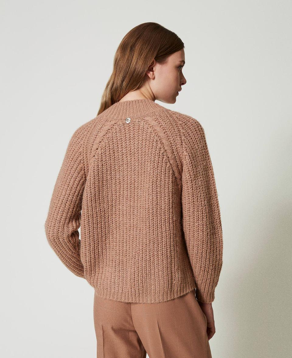 Twin Set Maglia a coste con trecce Shopping Online
