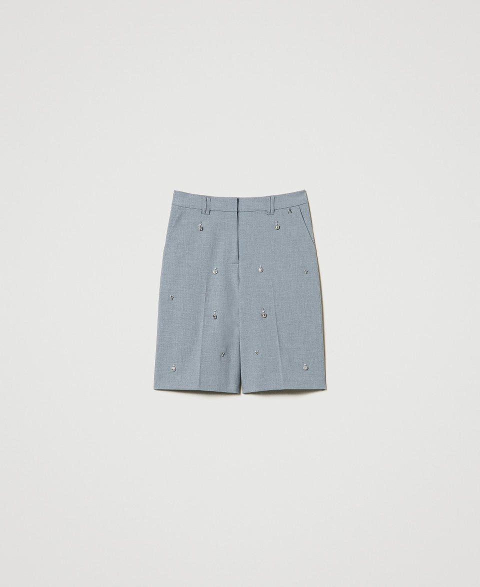 Twin Set Shorts con ricami a mano Presa
